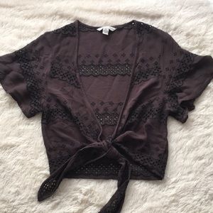 AMERICAN EAGLE TIE TOP